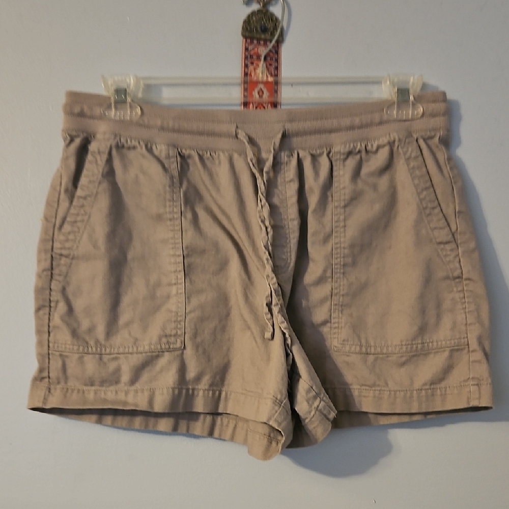 GAP Grey Cargo Shorts Relaxed Fit Lightweight